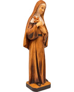 Statue en bois de Sainte Rita de Cascia