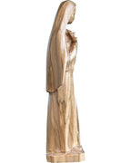 Statue en bois de Sainte Rita de Cascia