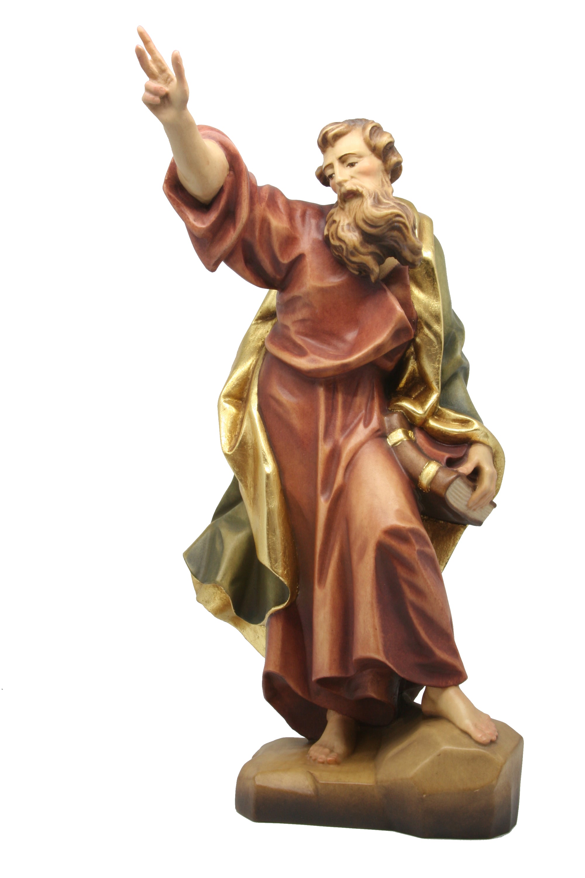 Saint Paul sculpté en bois