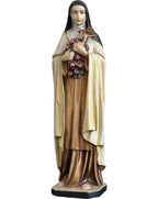 Hl. Theresia von Lisieux mit Rosen - Natur