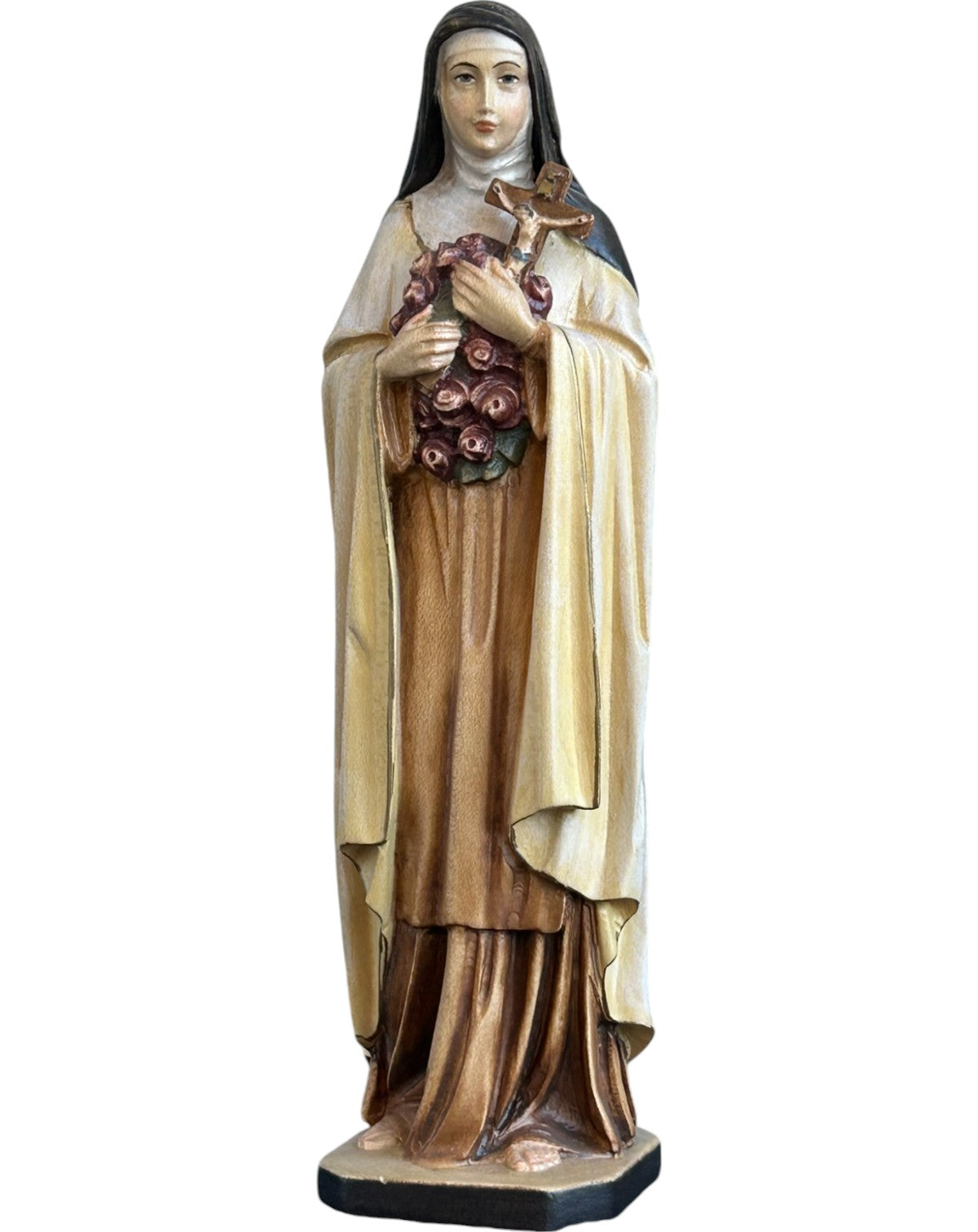 Hl. Theresia von Lisieux mit Rosen - Natur