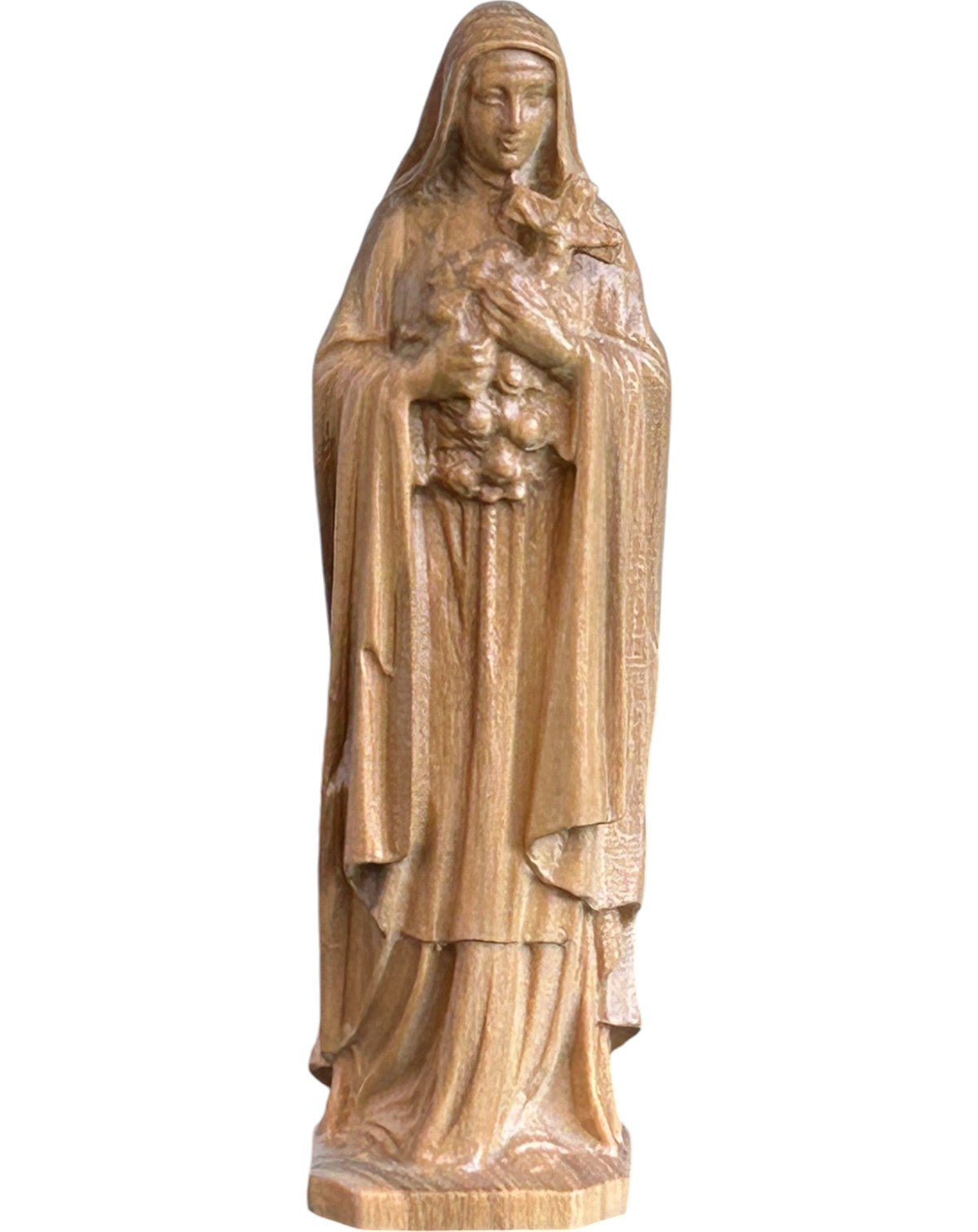 Hl. Theresia von Lisieux mit Rosen - Natur