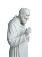 Padre Pio avec stigmates en bois