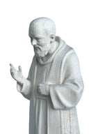 Padre Pio avec stigmates en bois