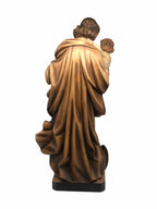 Saint Joseph avec l'enfant en bois