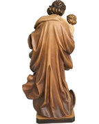 Saint Joseph avec l'enfant en bois