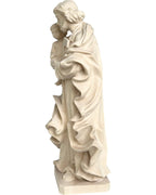 Saint Joseph avec l'enfant en bois