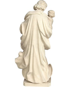 Saint Joseph avec l'enfant en bois