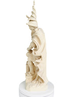 Saint Florian avec drapeau en bois