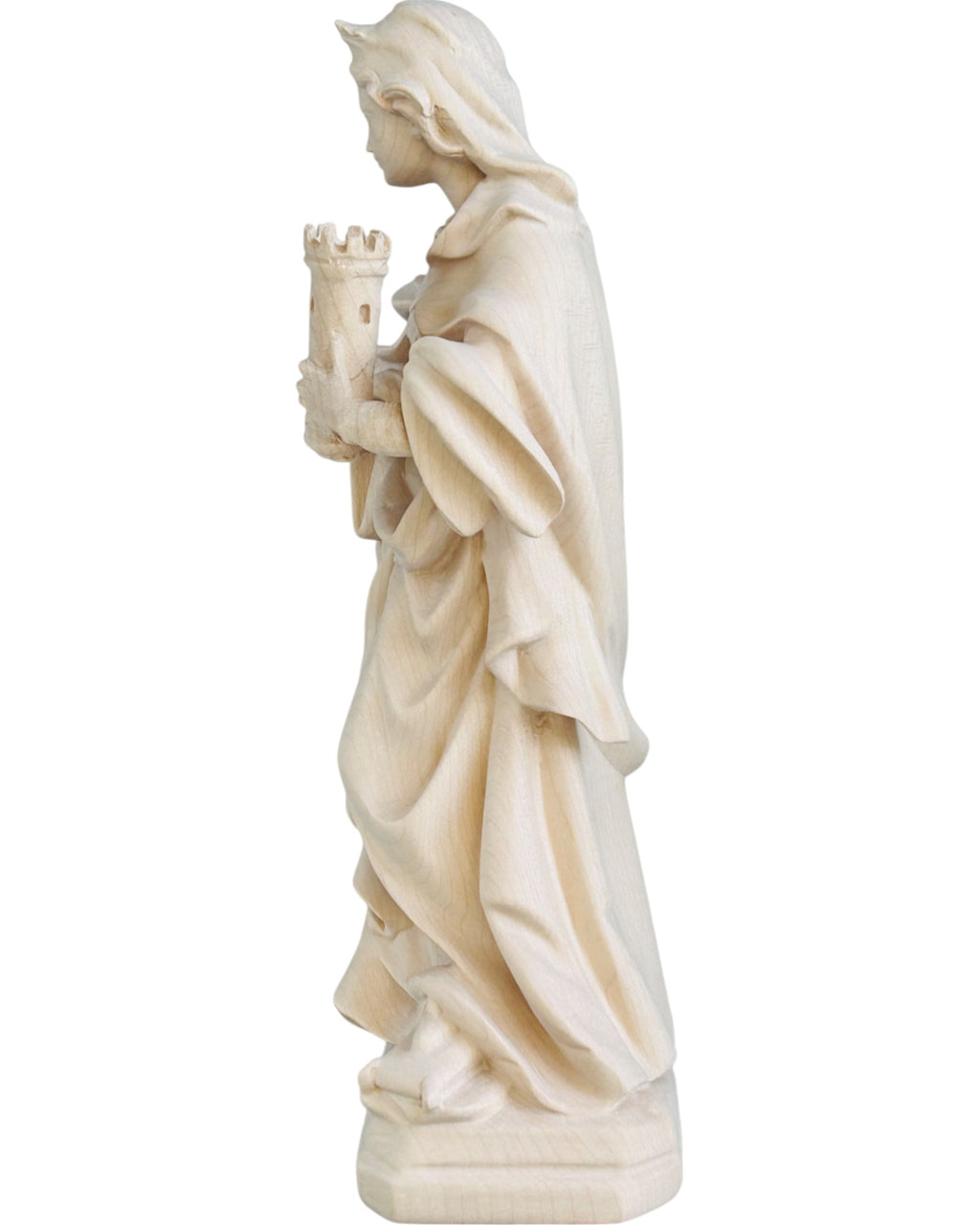 Sainte Barbe sculptée en bois