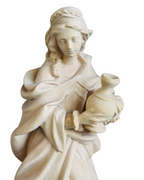 Heilige Maria Magdalena in Holz geschnitzt - mit Ölfarben lasiert