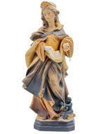 Sainte Julienne avec le diable enchaîné