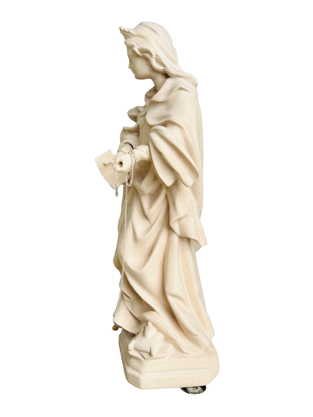Sainte Julienne avec le diable enchaîné