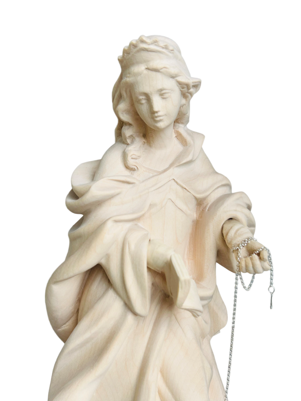 Sainte Julienne avec le diable enchaîné