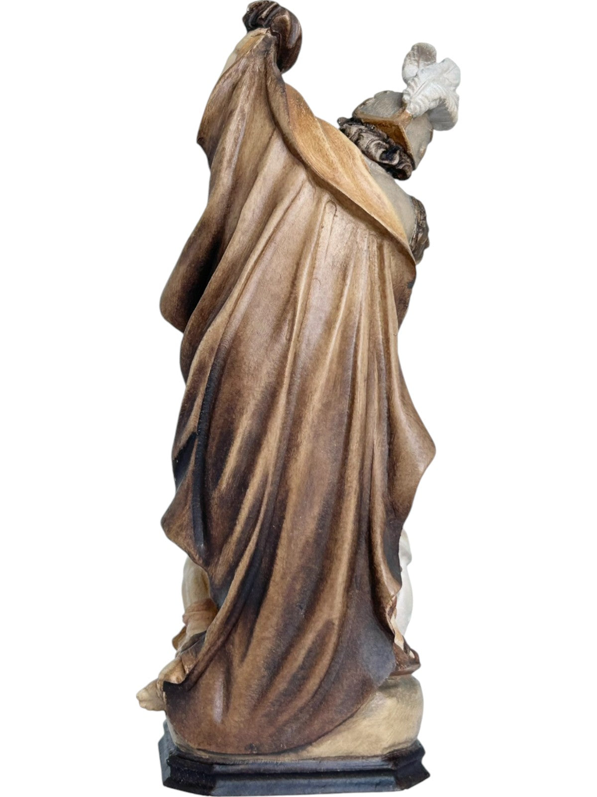 St. Martin sculpté dans du bois d'érable