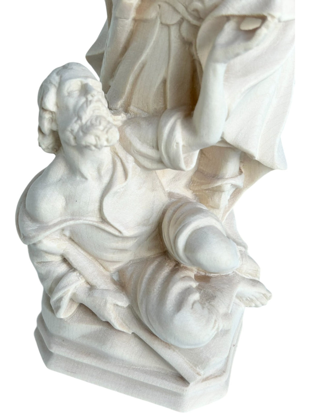 St. Martin sculpté dans du bois d'érable