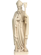 Saint Patrick sculpté en bois