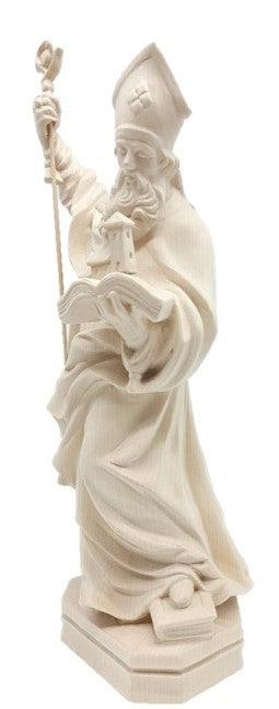 St. Gebhard de Constance avec livre en bois