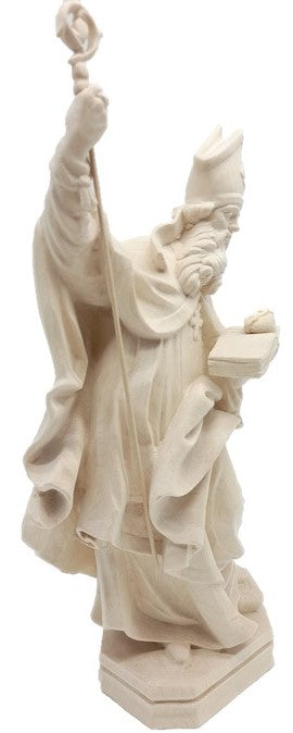St. Gérard représenté avec un livre en bois et un coeur
