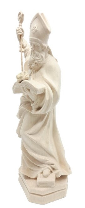 Saint Ignace en bois avec tête de lion