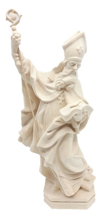 Saint Clément représenté avec une ancre en bois