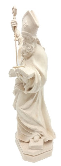 Saint Clément représenté avec une ancre en bois