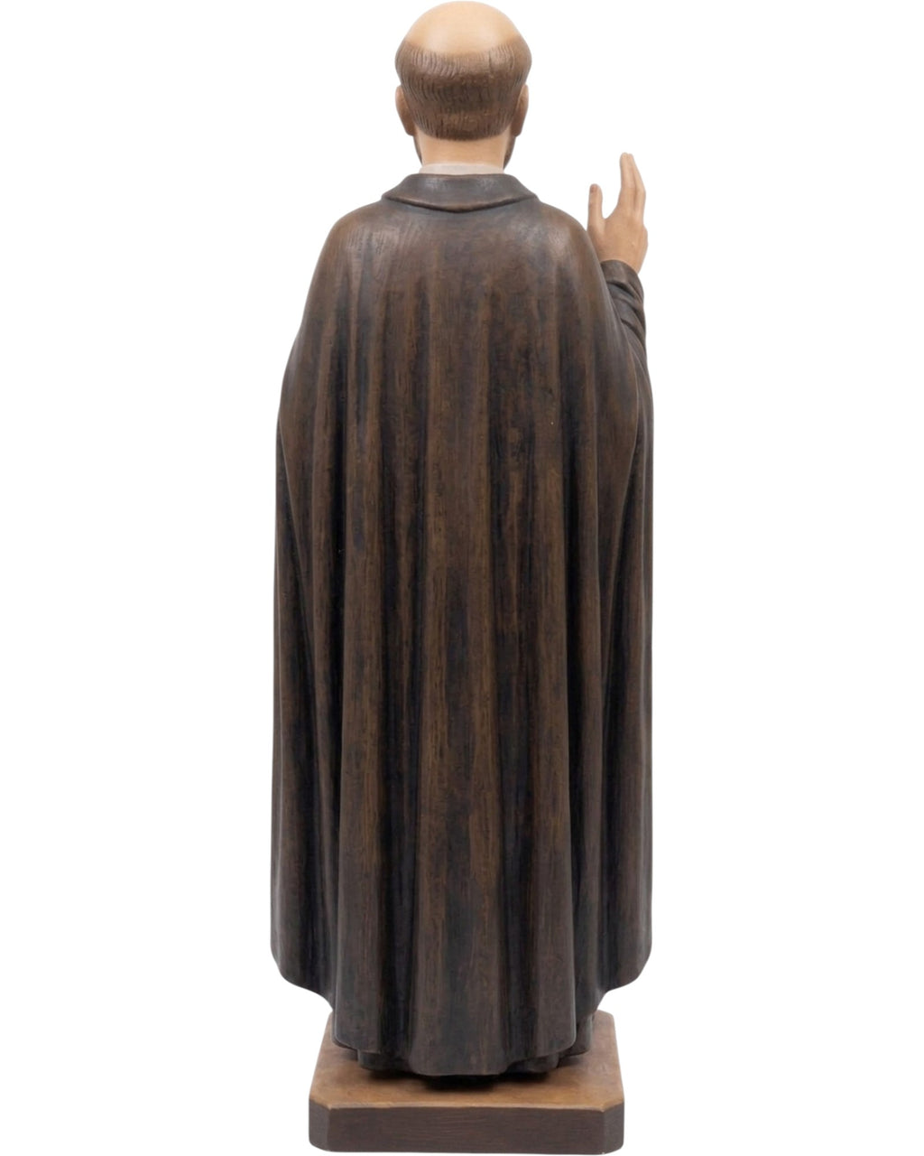 Saint Ignatius of Loyola – 120 cm Wooden Statue, Hand‑Carved | Unique Piece