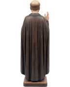 Saint Ignatius of Loyola – 120 cm Wooden Statue, Hand‑Carved | Unique Piece