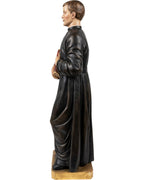 San Michele McGivney – Statua in Legno 120 cm Intagliata a Mano | Pezzo Unico Val Gardena