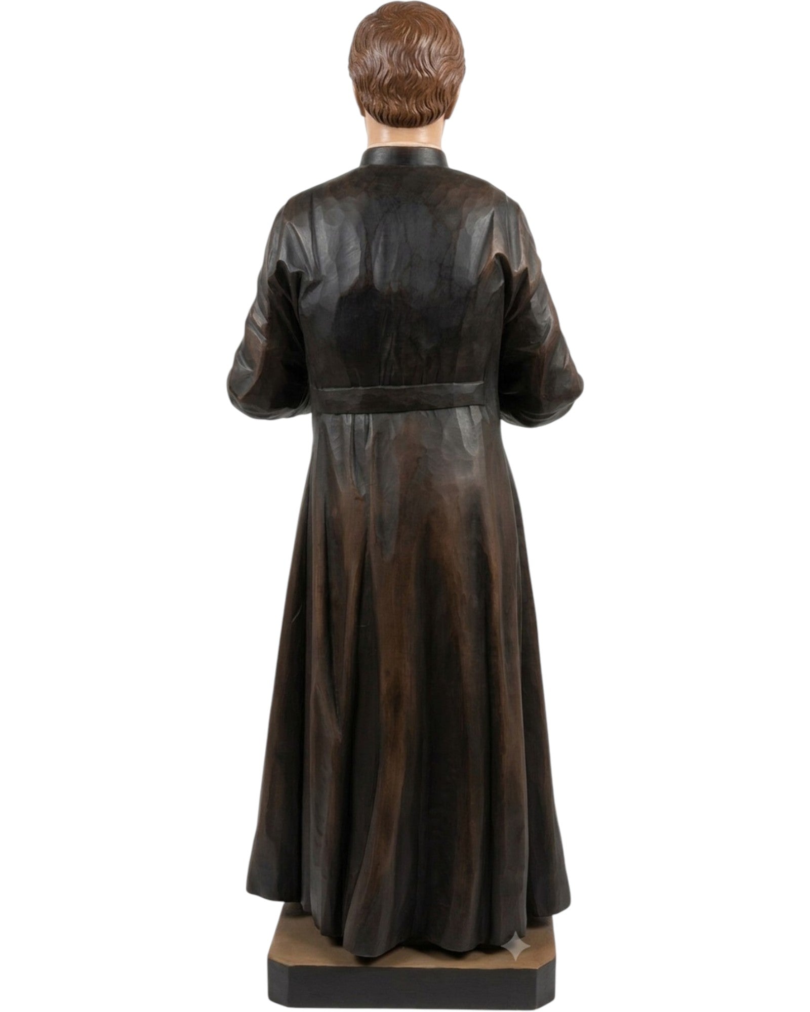 San Michele McGivney – Statua in Legno 120 cm Intagliata a Mano | Pezzo Unico Val Gardena