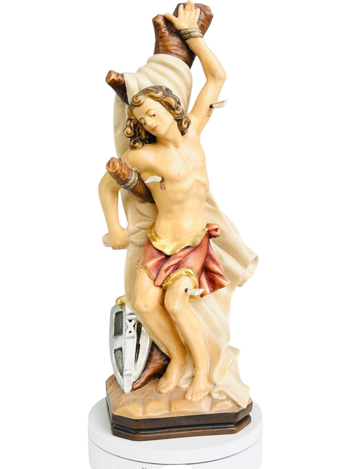 Saint Sébastien sculpté en bois