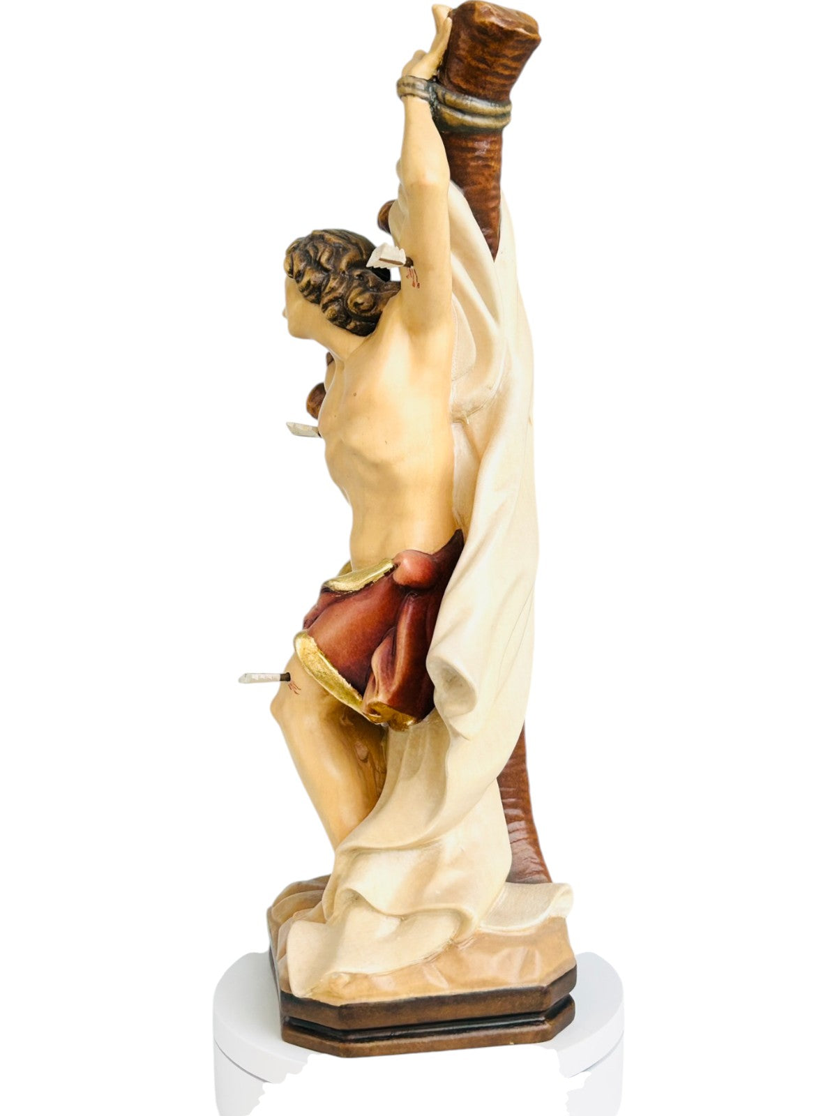Saint Sébastien sculpté en bois
