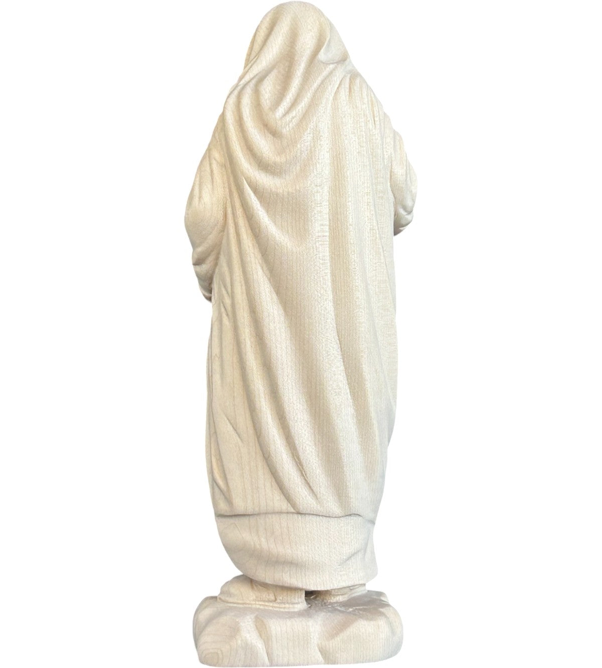 Mutter Teresa von Kalkutta Statue aus Holz - mit Ölfarben lasiert