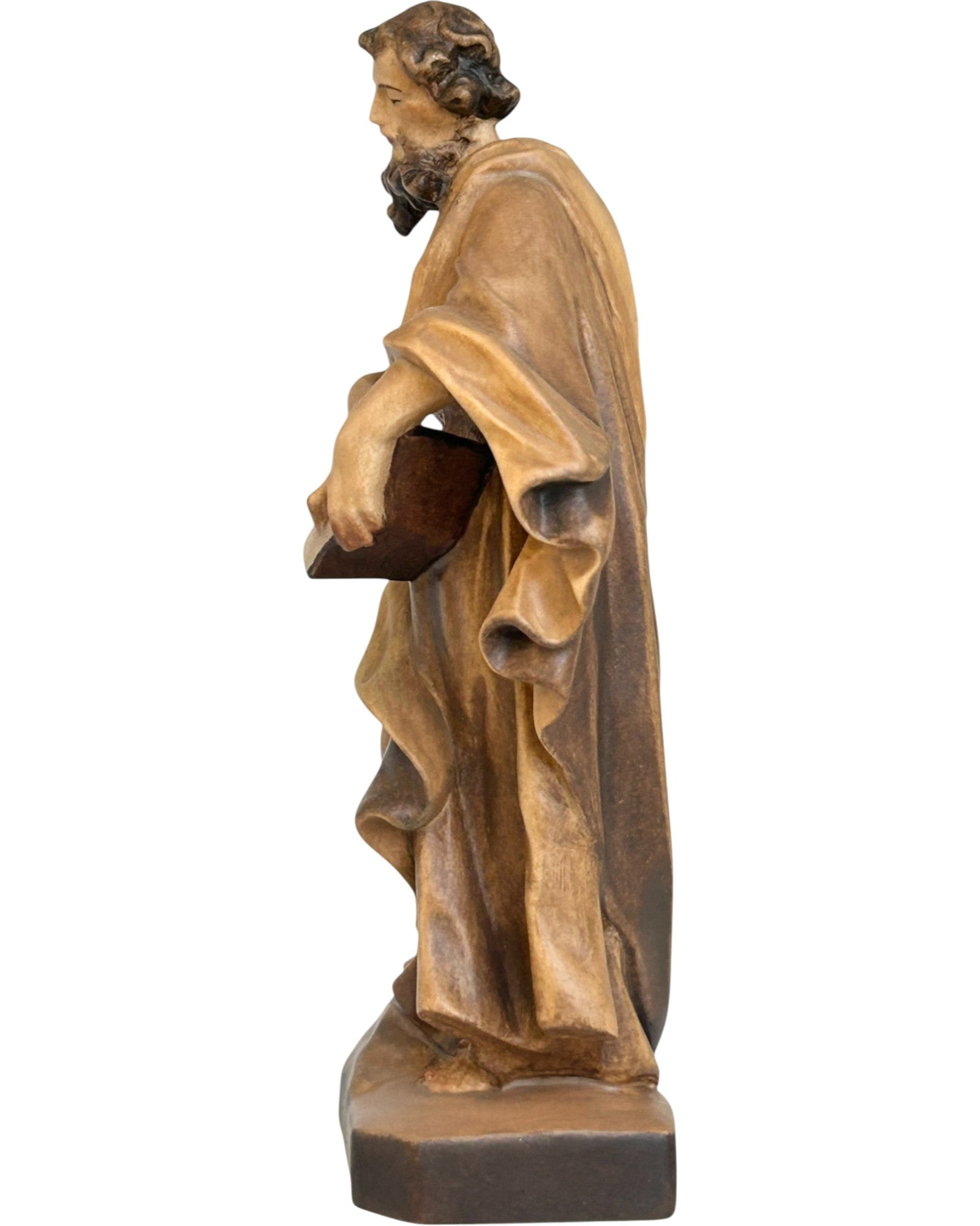 Statua San Giuda Apostolo in Legno Dipinta della Val Gardena