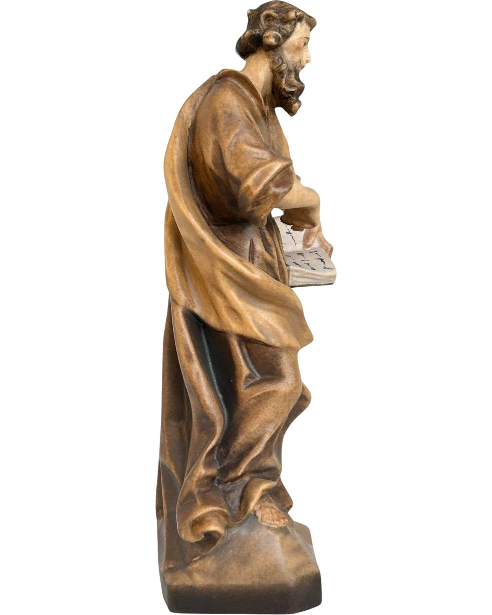 Statua San Giuda Apostolo in Legno Dipinta della Val Gardena