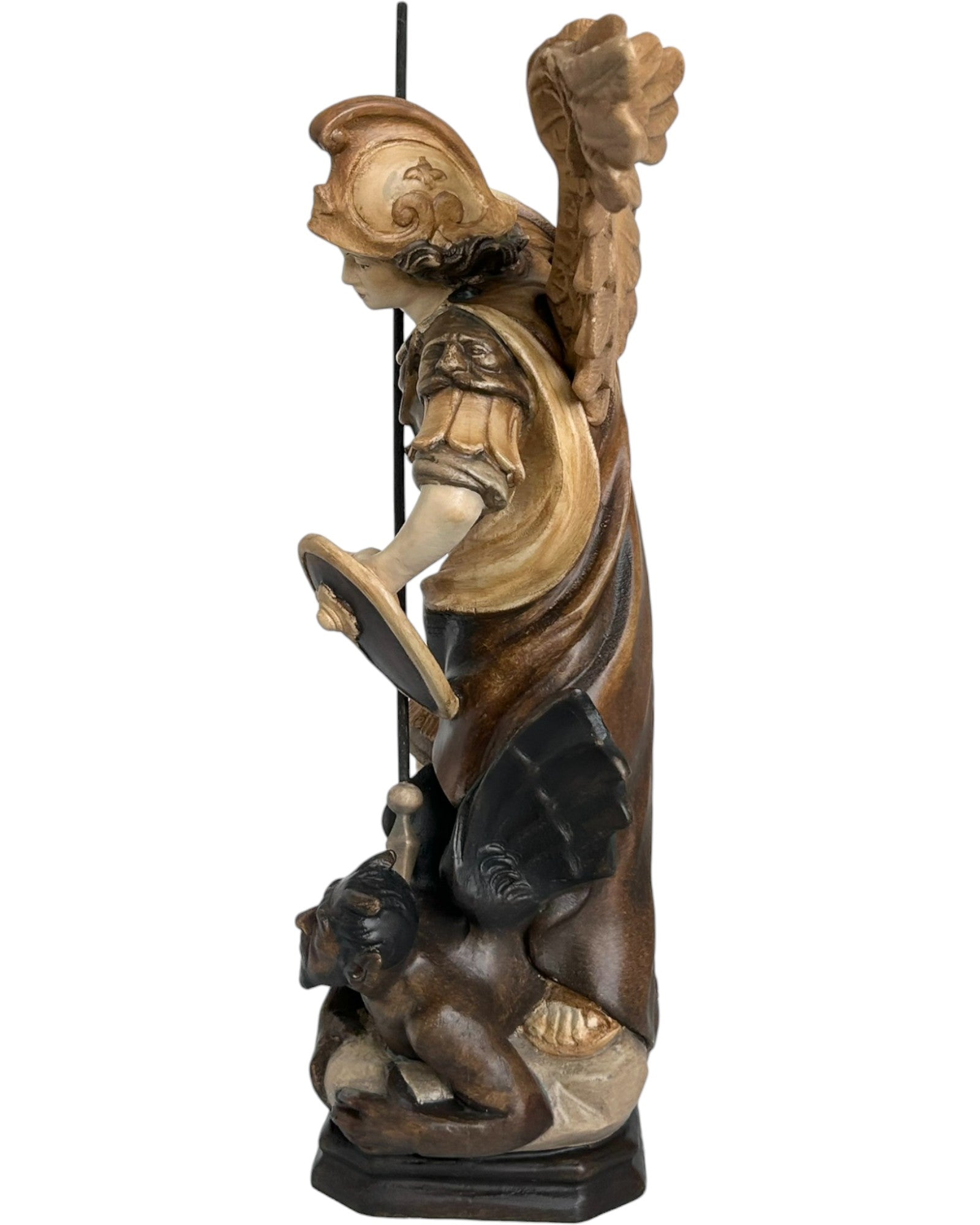 Saint Michel Archange avec lance et diable