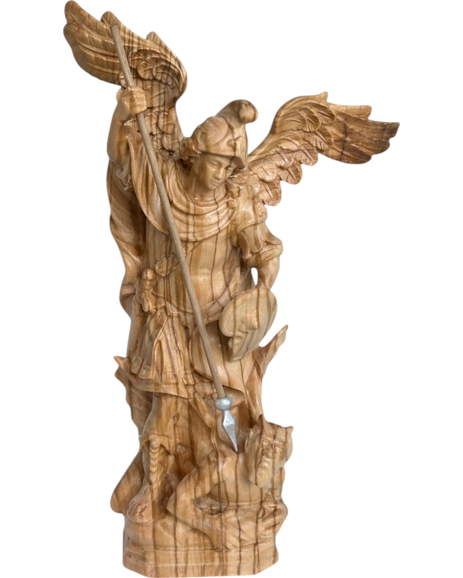 Saint Michel Archange avec lance et diable
