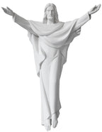 Christus König für außen - mit Ölfarben lasiert