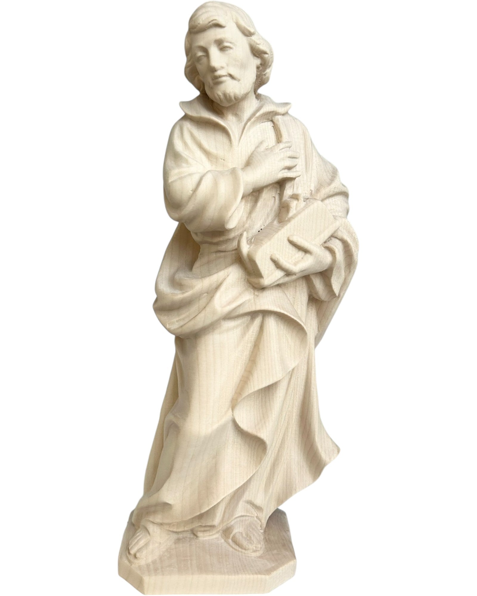 St. Joseph ouvrier avec rabot en bois