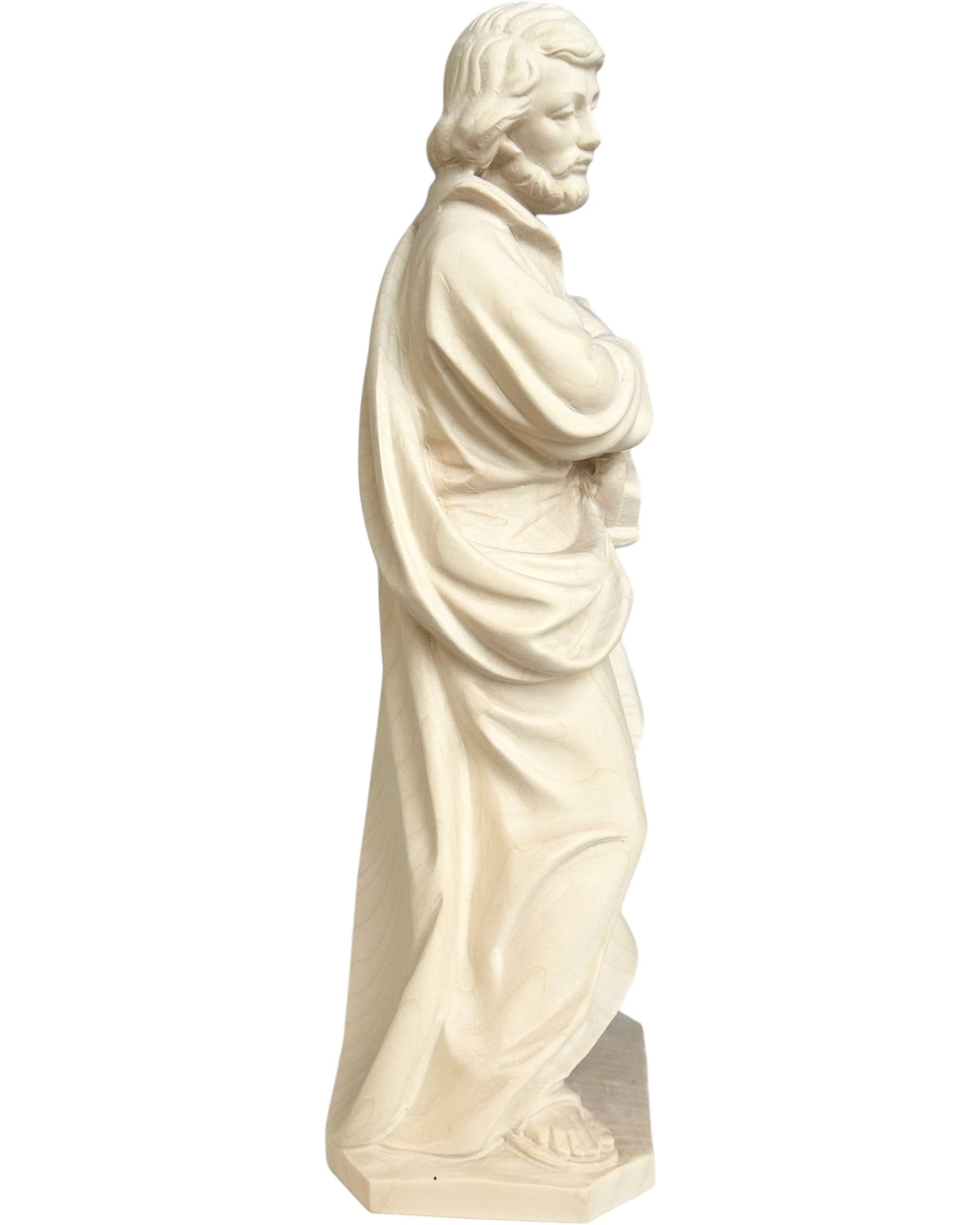 St. Joseph ouvrier avec rabot en bois