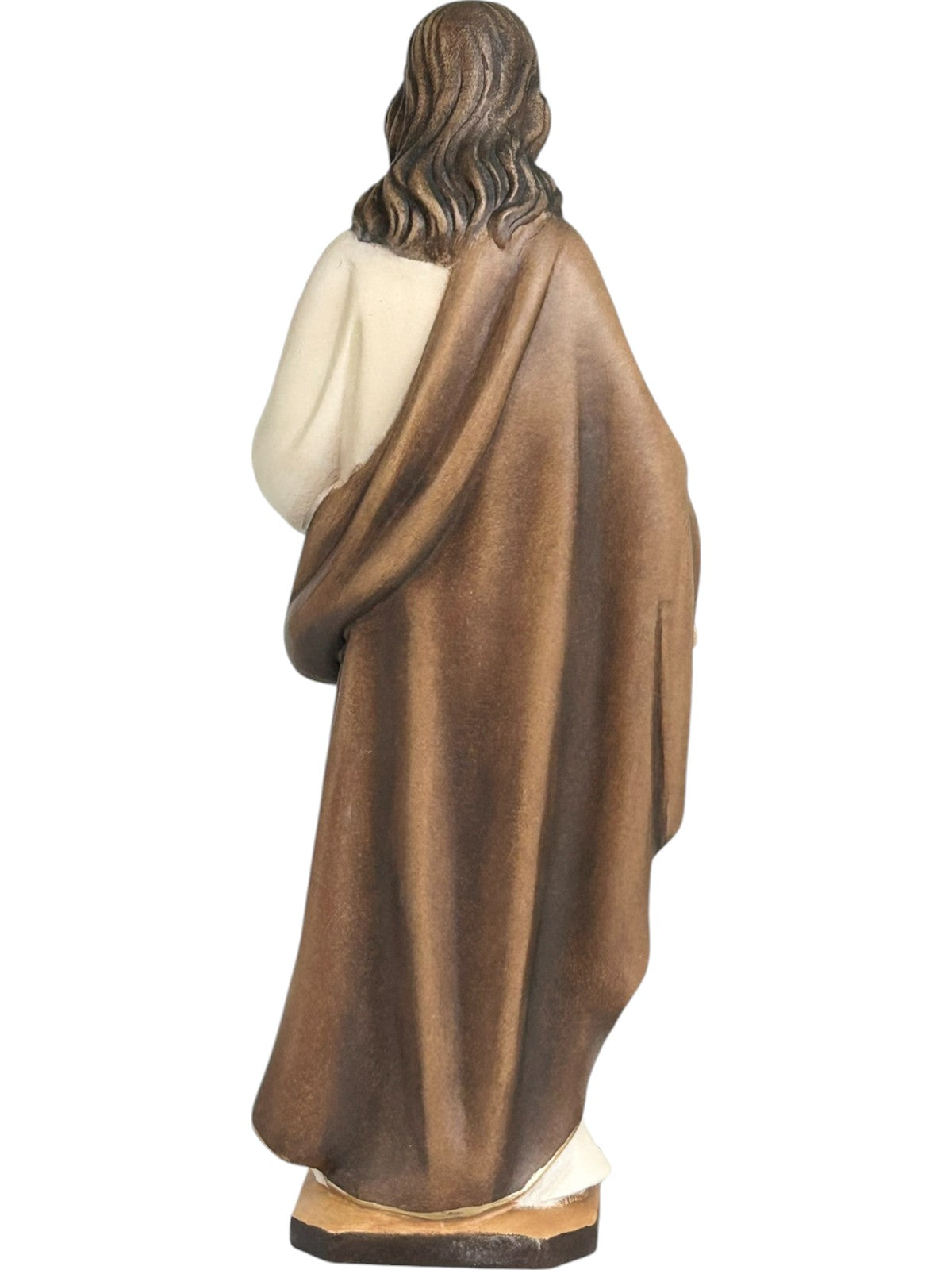 Sacro Cuore di Gesù scolpito in legno