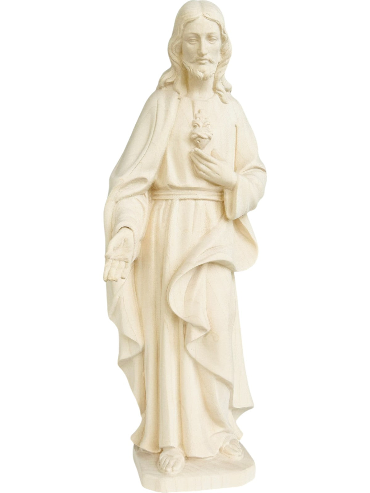 Sacré-Cœur de Jésus sculpté en bois