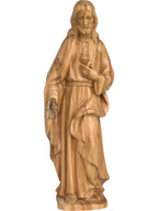 Sacré-Cœur de Jésus sculpté en bois