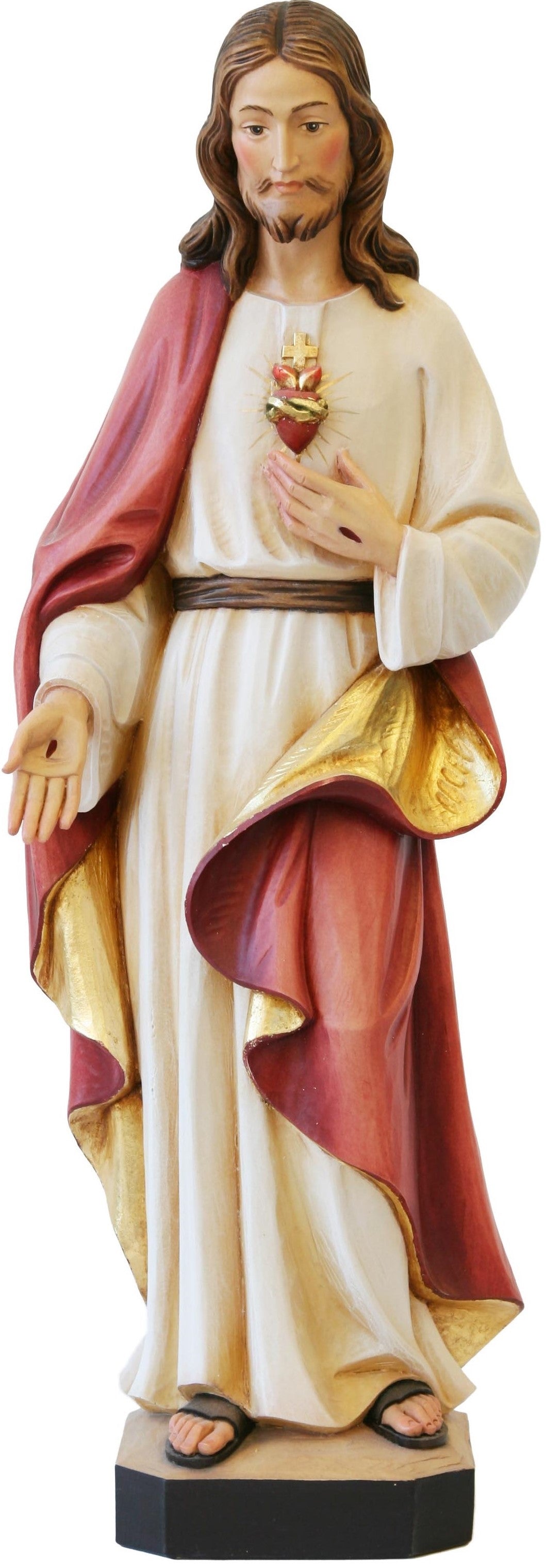 Statue en fibre de verre du Sacré-Cœur de Jésus