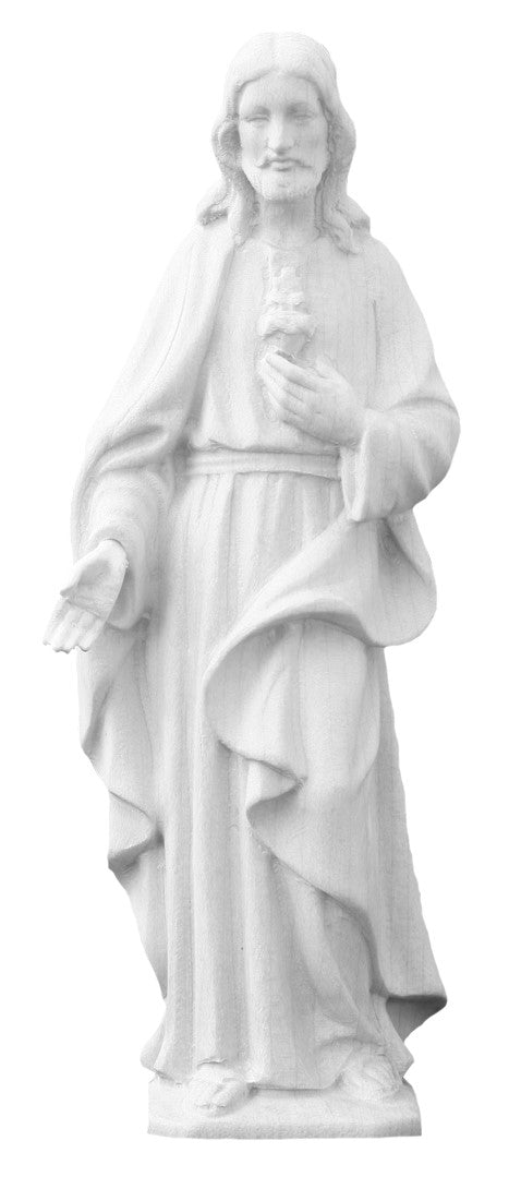 Statue en fibre de verre du Sacré-Cœur de Jésus
