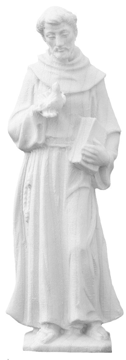 Saint François en fibre de verre