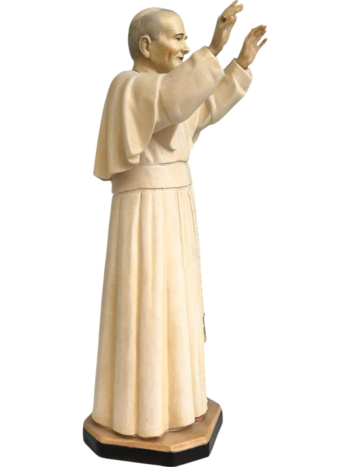 Pape Jean-Paul II en bois