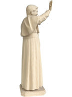 Statue en bois du pape Benoît XVI