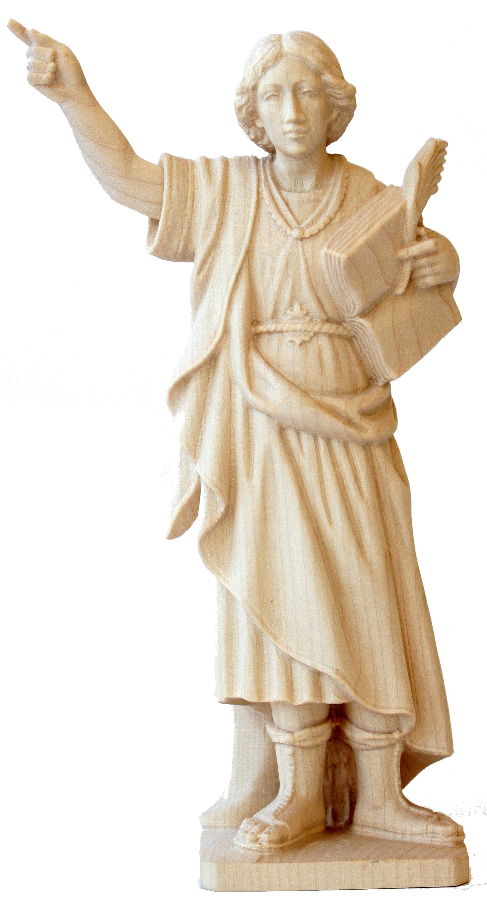 Saint Pancrace sculpté en bois