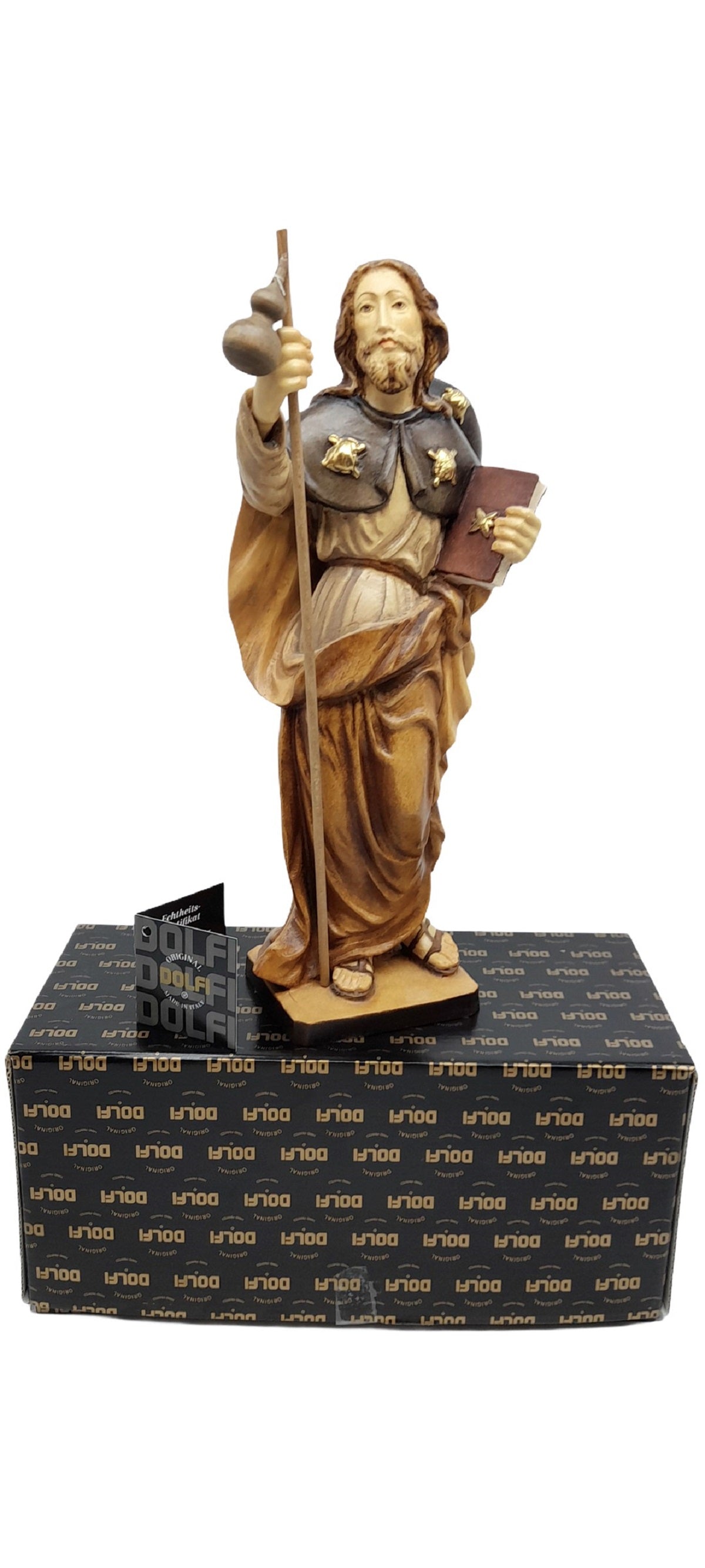 Saint Jacques de Compostelle, sculpté en bois